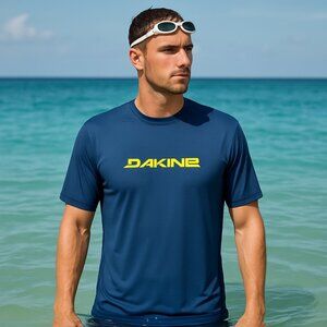 Dakine Men’s Navy Blue Waterman Swim Shirt  – Size XL